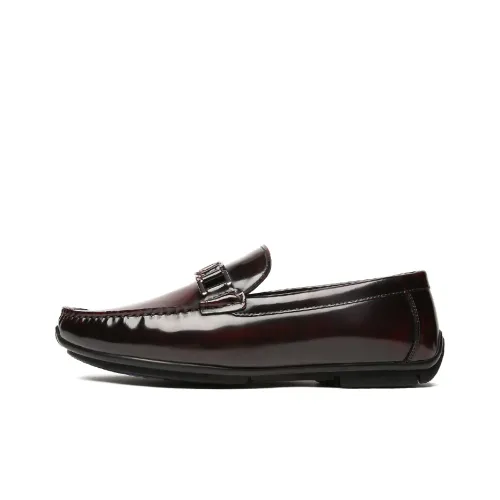 S.T.DUPONT Лоферы Burgundy Men's