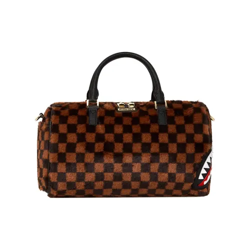 SPRAYGROUND Полиэстер Бостон Сумка Сумка через плечо Унисекс Коричневый