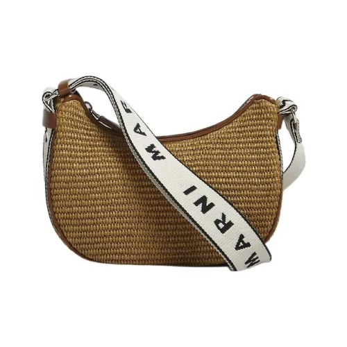 MARNI Полиамид Сумка через плечо Сумка на плечо Мужская Коричневая