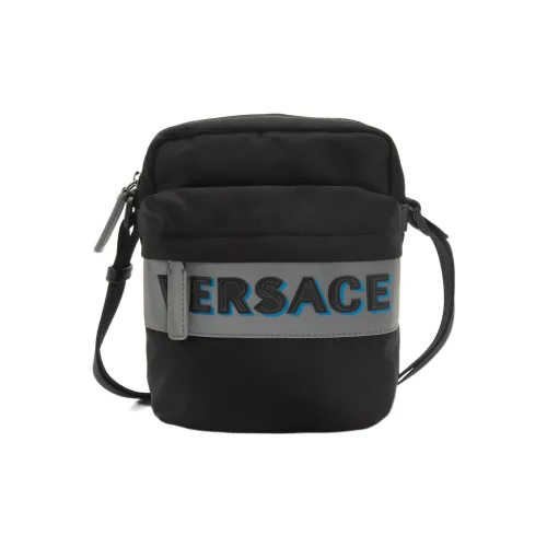 FANSIZHE Сумка через плечо из ткани с коровьей кожей мужская черная