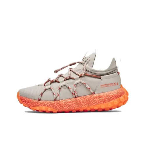 Under Armour Низкий Топ Повседневные Беговые Кроссовки Унисекс Серый