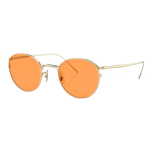 Oliver Peoples Солнцезащитные очки Апельсин Унисекс