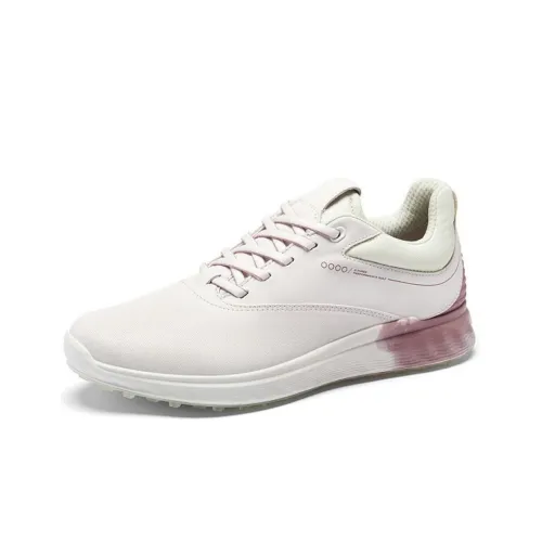 Ecco Golf S3 Golf S3 Коллекция Дышащая Низкая Обувь для Спортивных Занятий Женская Розовая Белая