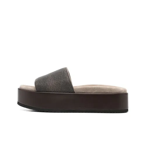Brunello Cucinelli Женские слипоны