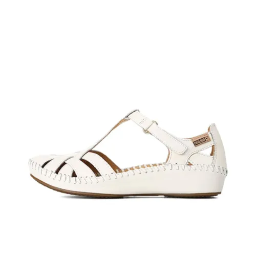 PIKOLINOS Сандалии в римском стиле Кокосовый Молочный Белый Женские