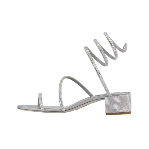 RENE CAOVILLA Cleo Stylish Sandals Женские Серые