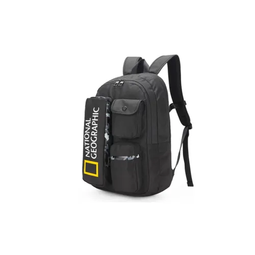 NATIONAL GEOGRAPHIC Ткань Ноутбук Сумка Рюкзак Большой Унисекс Черный Озёрный Синий Армейский Зелёный
