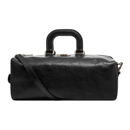 GUCCI Мягкая кожа Рюкзак Одно плечо Сумка Обычный Унисекс Черный