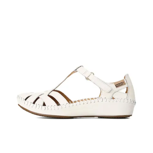 PIKOLINOS Сандалии в римском стиле Кокосовый Молочный Белый Женские