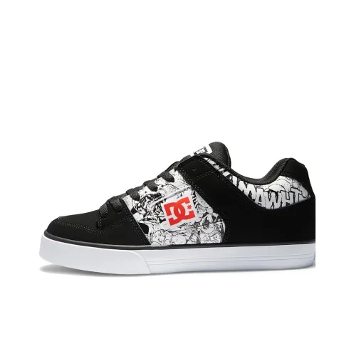 DC Shoes Скейтборд Кроссовки Мужские Черно-Белые