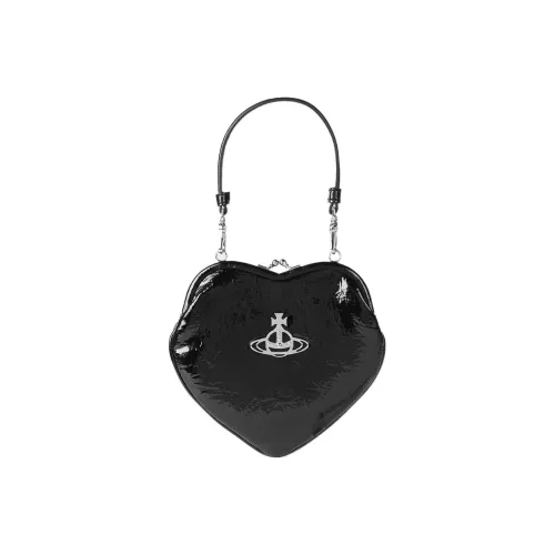 Vivienne Westwood PU (полиуретан) Кошелек Сумка через плечо Сумка Обычный Женский Черный