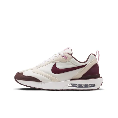 Nike Air Max Dawn Устойчивый к истиранию Низкий Топ Casual Мужской Бежевый Белый Красный