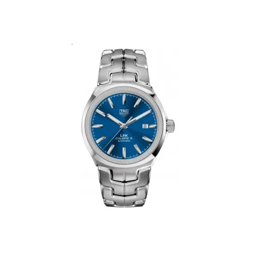 TAG HEUER Lincoln Series Автоматический Механический Часы Мужские 41 мм Синий Циферблат WBC2112.BA0603