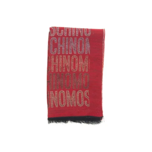 MOSCHINO Шарфы из шерсти Красный Женские
