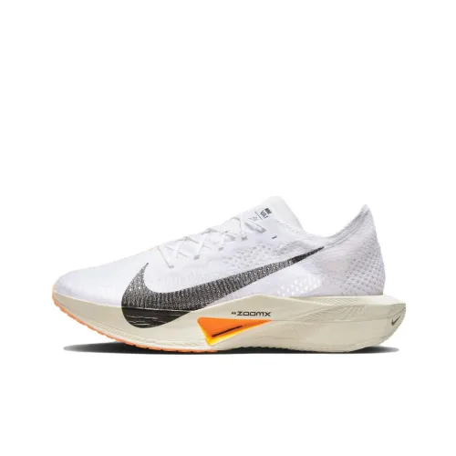 nike ZoomX Vaporfly Next% 3 Low Топ Марафон Длинный Бег на дистанции Гонки Беговые кроссовки Унисекс Белый