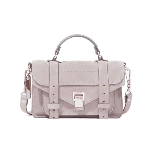 PROENZA SCHOULER Сумка через плечо из кожи маленькая сумка женская светло-серый