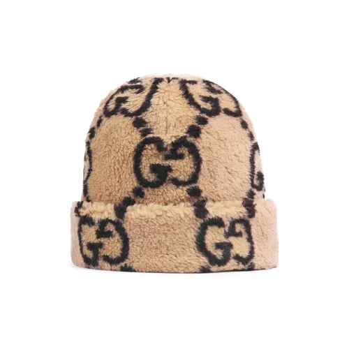 GUCCI Шерстяные Бини Унисекс Бежевый