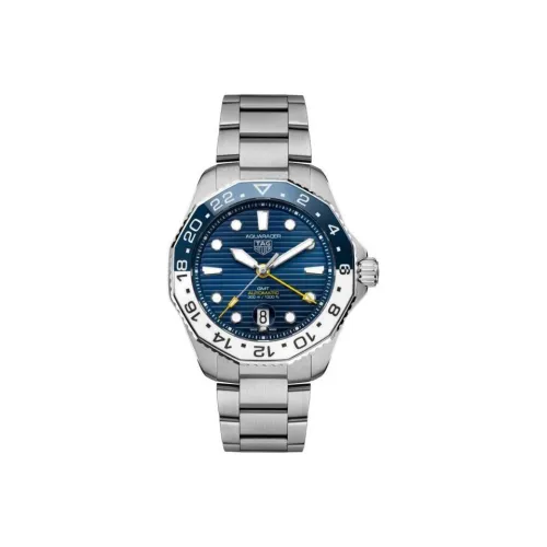 TAG HEUER Автоматический Механический Механизм Мужские Часы из Коллекции Aquaracer 43 мм Синий