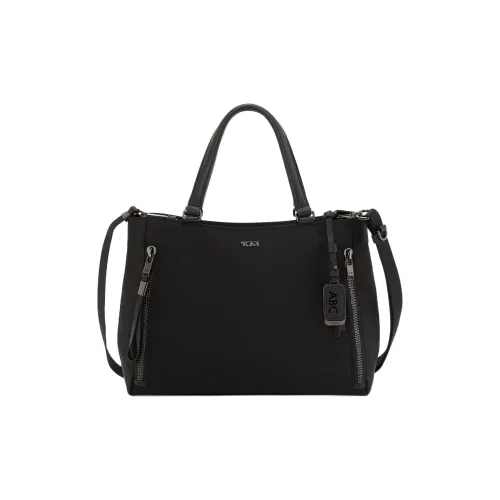 TUMI Нейлон Тоут Сумка Сумка для покупок Сумка на плечо Сумка среднего размера Женская Черная