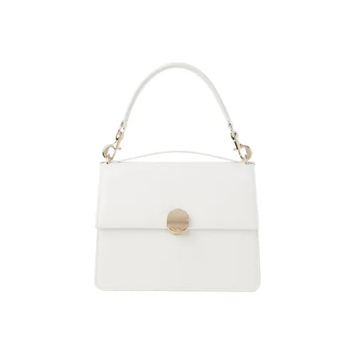 Chloe Телячья кожа Сумка через плечо Сумка среднего размера Women's White