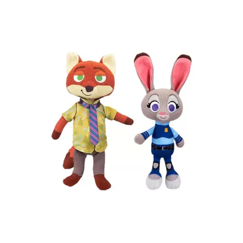 Disney Zootopia Series Nick Judy Куклы Плюшевая кукла 29 см Высота