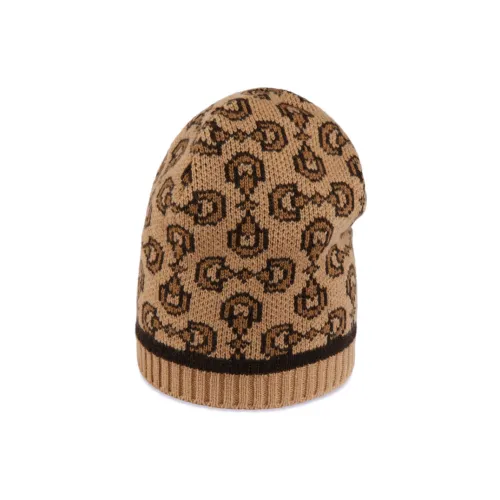 GUCCI Horsebit Застежка Beanies Мужской Коричневый