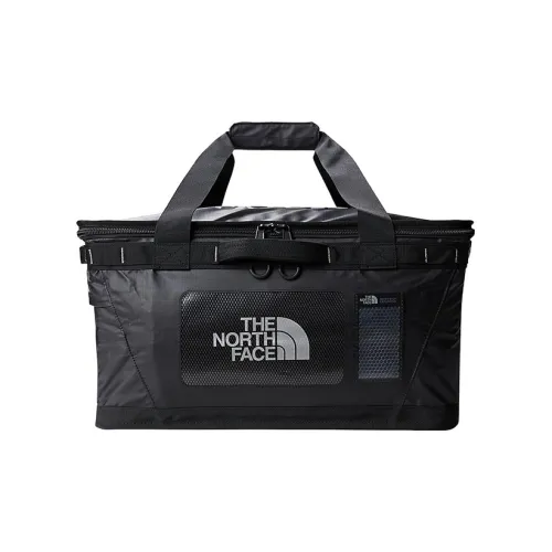 The North Face 65L Портативная Сумка для активного отдыха на открытом воздухе переработанный полиэстер черный унисекс