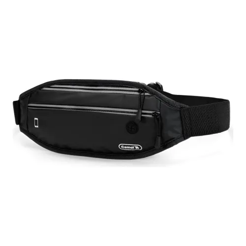 CAMEL ПУ (полиуретан) Бананка Стандартная Унисекс Обсидиан Черный Рок Серый Кобальтовый Синий