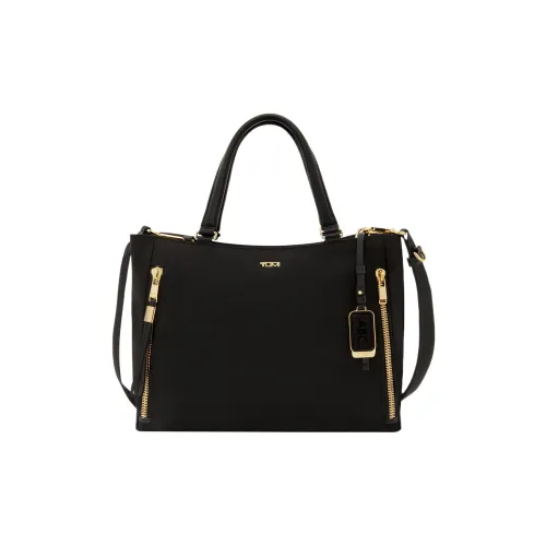 TUMI Нейлон Тоут Сумка Сумка для покупок Сумка на плечо Сумка среднего размера Женская Черная