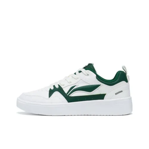 Подкладка Line 2,0 at the beginning противоскользящие устойчивые к истиранию низкий топ кроссовки для скейтбординга мужской белый зеленый