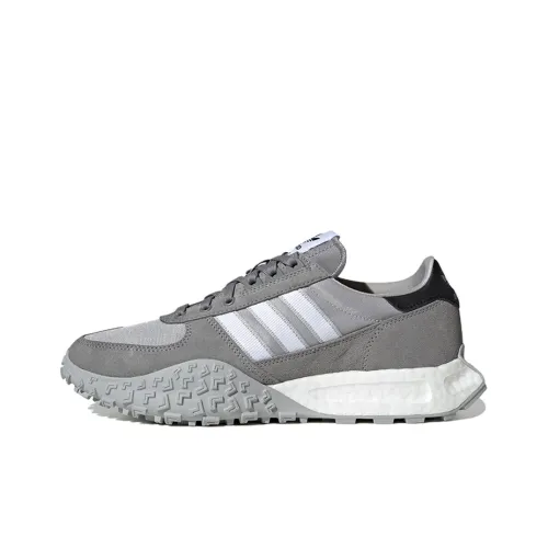 Adidas Originals Retropy E5 Амортизаторы Устойчивые к истиранию Низкий Топ Повседневный Женский Серый Белый