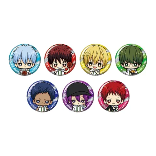 SHOUWU Тиби Значок Мерч по IP Полный комплект 7 шт Значки Slam Dunk