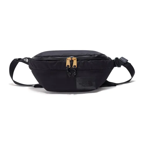 The North Face 2,3L Одно плечо Через плечо Бананка На открытом воздухе Сумка Переработанный нейлон Черный Унисекс