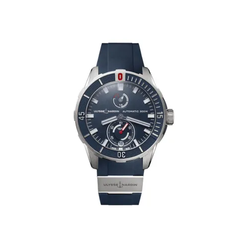 ULYSSE NARDIN Автоматический Механический Часы Мужские из Коллекции Diving 44 мм Синий