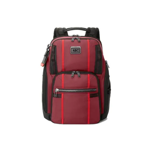 TUMI Alpha Bravo Нейлон Рюкзак Унисекс Красный