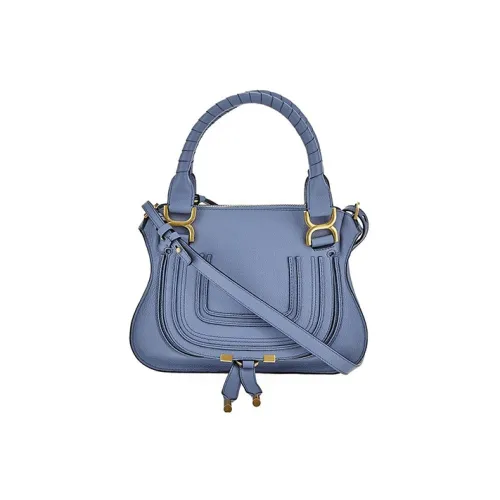 Chloe Marcie с рельефной телячьей кожей сумка через плечо маленькая сумка женская синяя