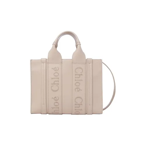 Chloe Деревянная Гладкая Телячья Кожа Сумка через плечо Сумка Маленькая Женская Розовая