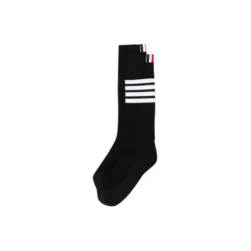 THOM BROWNE 1 Пачка Черные Мужские Носки до Колена