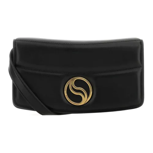 Stella McCartney Полиуретан Сумка через плечо Мини Женская Черная