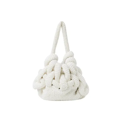 Chloe Трикотажная ткань Сумка-хобо Сумка Сумка через плечо Женская Белая