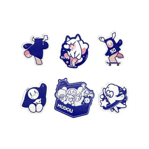 Play Type Fill In The Blank MODOLI Family Wave Runner OG Магниты аниме-тематики