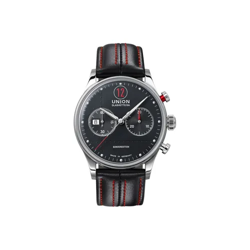UNION GLASHUTTE/SA Механический механизм Мужские часы Noramins Collection 42мм*42мм*14,45мм Черный