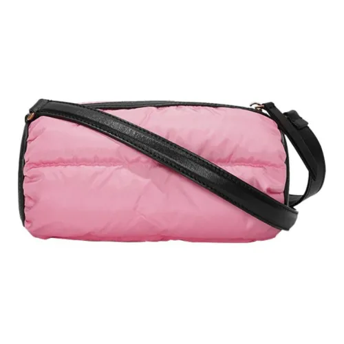 Moncler Нейлоновая ткань пуховая куртка сумка сумка через плечо женская розовая