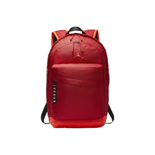 Jordan Polyester Backpack Large Unisex Red Джордан Полиэстер Рюкзак Большой Унисекс Красный
