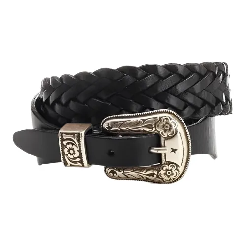 Golden Goose Коровья кожа Ремни Черные Женские
