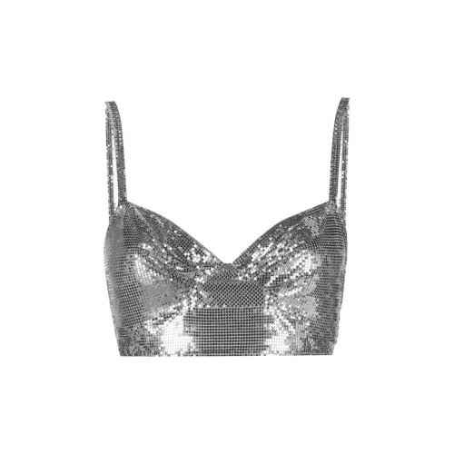 Paco Rabanne Серебряный Женские Бюстгальтеры