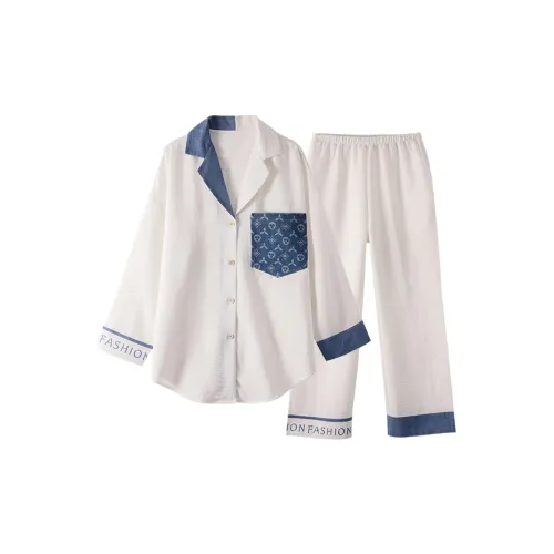 Chun Xi Белый Женские Пижамные Комплекты