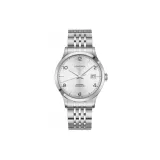 Циферблат серебристого цвета