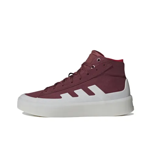 Adidas Znsored Скейтборд Кроссовки Высокие Унисекс