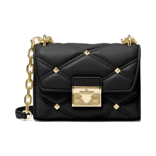 MICHAEL KORS Полиуретан Сумка через плечо Маленькая Сумка на плечо Женская Черная